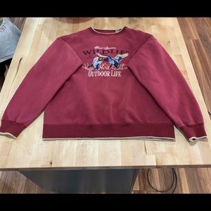 Vintage pullover hoodie